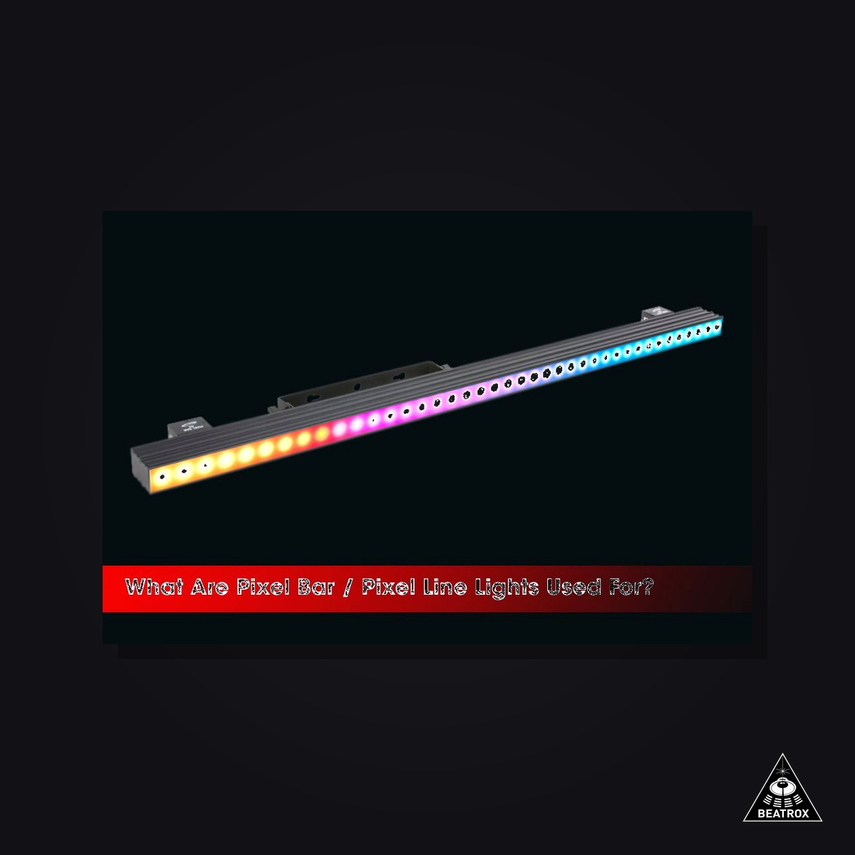 LED Ribbon Banner — Long narrow LED display