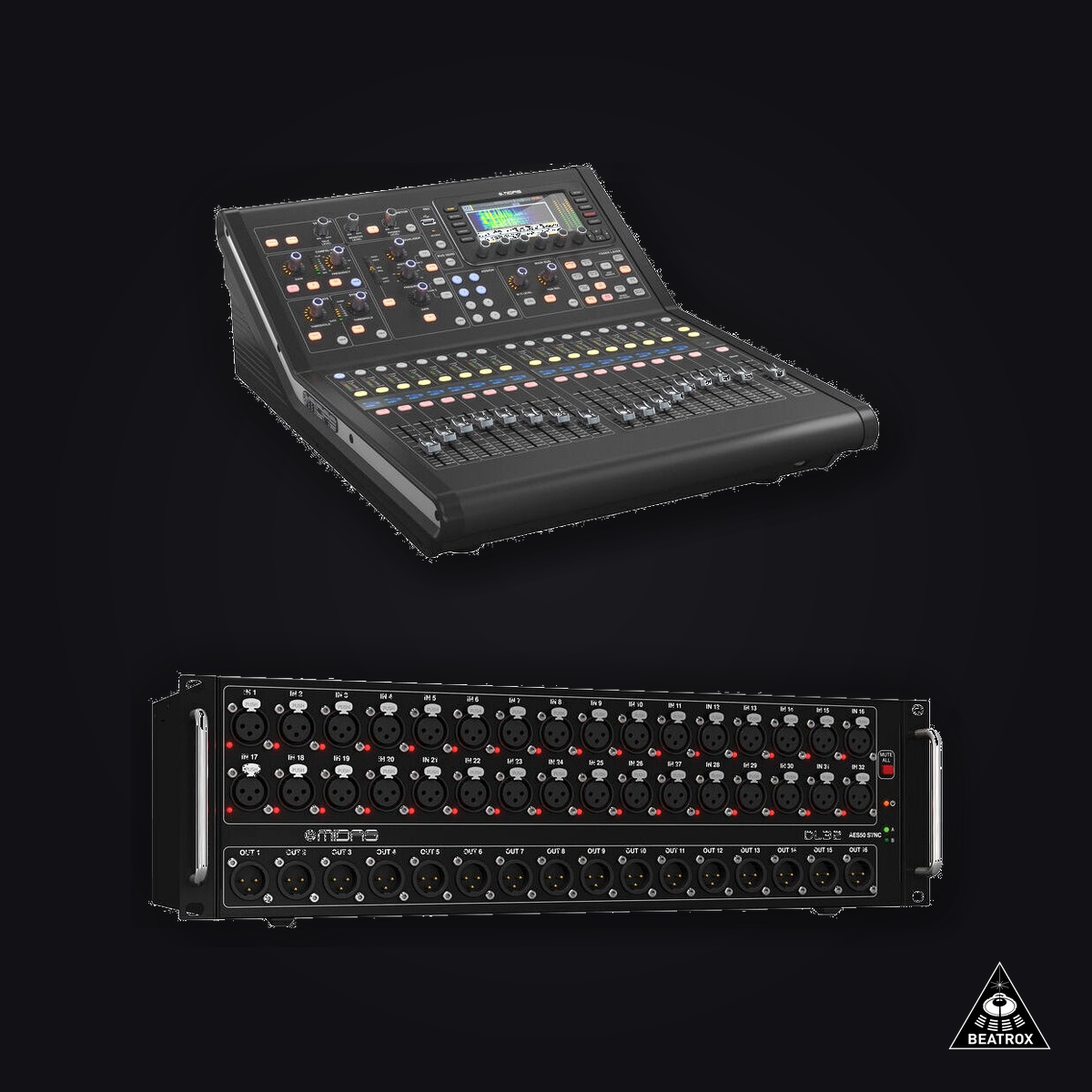 Midas M32r Console — Digital mixer + dl32 stagebox