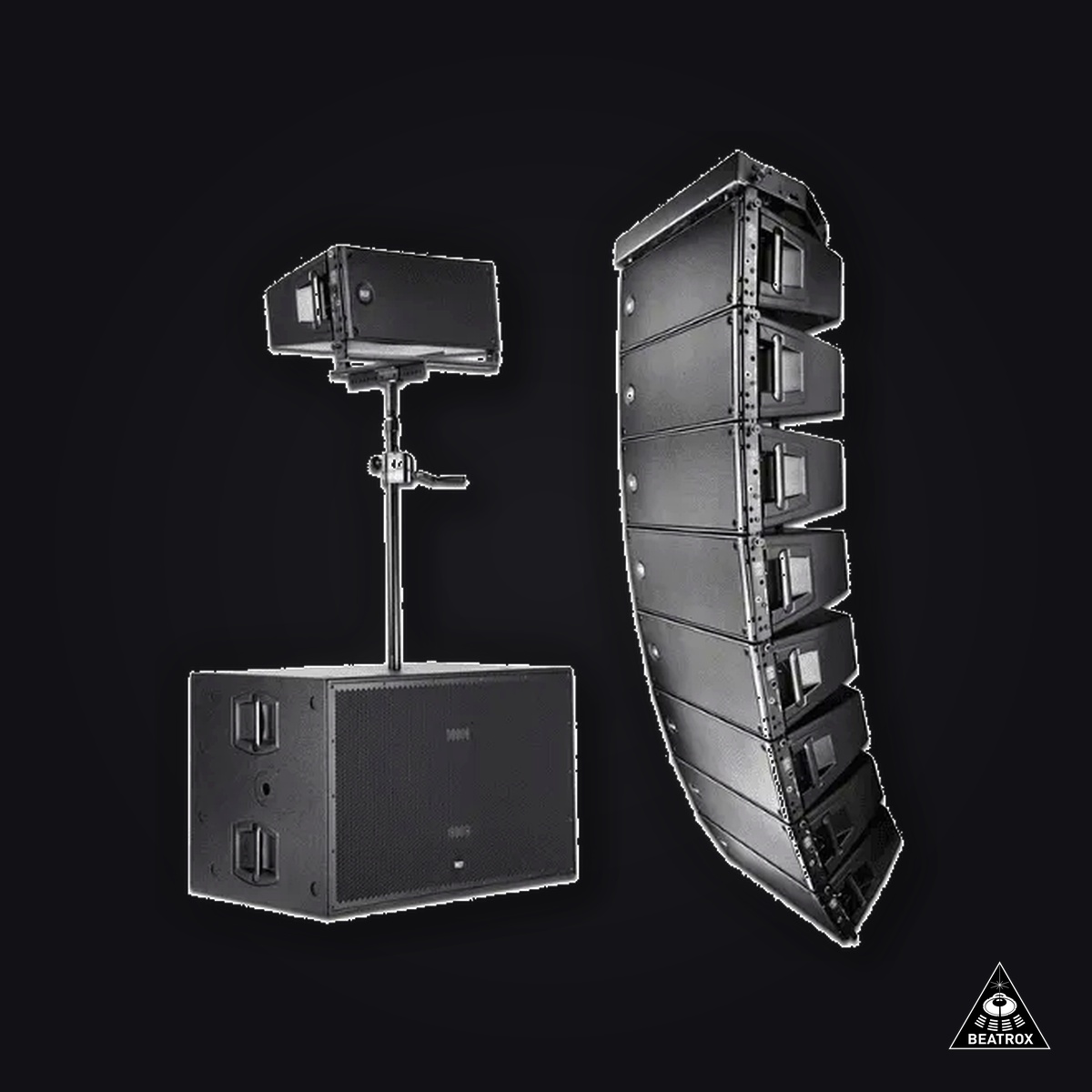 RCF HDL20a Line Array — Active line array module, 900W